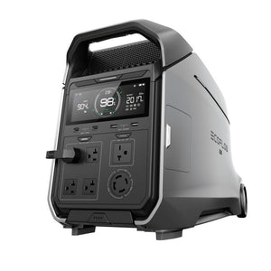 EcoFlow DELTA PRO 3 - 4,096Wh / 4,000W Portable Power Station + Choose Custom Solar Panel Bundle Option | 5-Year Warranty | Complete Solar Kit - ShopSolar.com