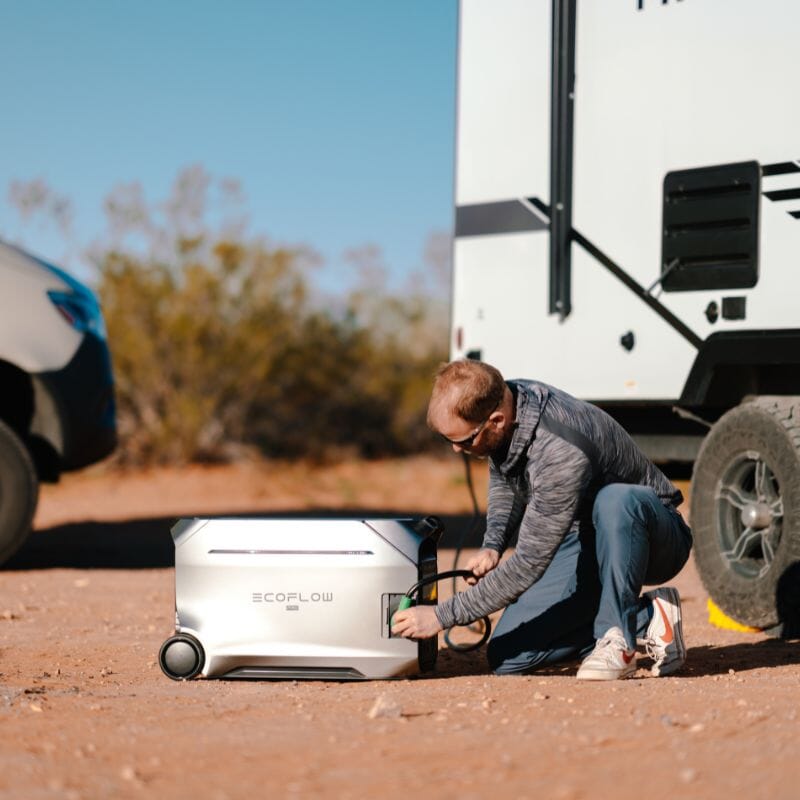 EcoFlow DELTA PRO 3 - 4,096Wh / 4,000W Portable Power Station + Choose Custom Solar Panel Bundle Option | 5-Year Warranty | Complete Solar Kit - ShopSolar.com