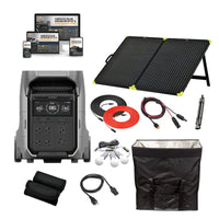 Delta PRO 3 Basecamp Kit [2 x 200W Folding Panels + EMP Bag]