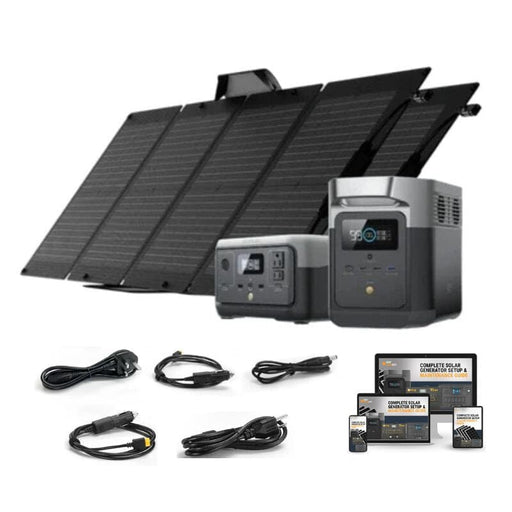 EcoFlow DELTA [Mini] 882wH / 1400W Portable Power Station + Choose Your Custom Bundle | Complete Solar Kit - ShopSolar.com
