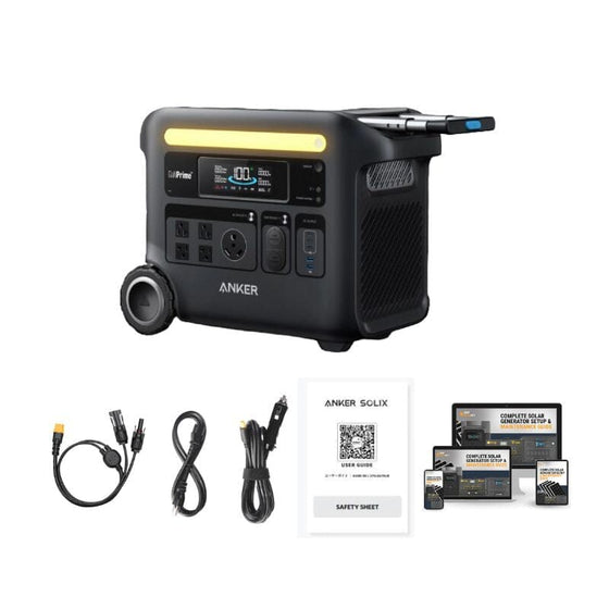 Anker SOLIX F2600 Complete Solar Kit