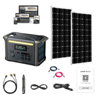 Anker SOLIX F1500 1536Wh / 1800W Portable Power Station + Choose Your Custom Bundle | Complete Solar Kit - ShopSolar.com