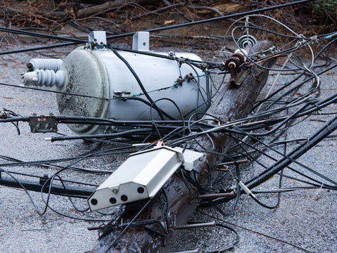 Downed power line