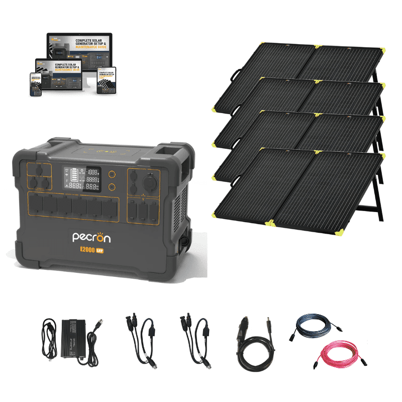 Black / Nomad Kit [4 x 200W Folding Panels]