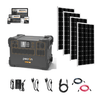 Pecron E2000LFP [Expandable] 2000W / 1,920Wh Portable Power Station + Choose Your Custom Bundle | Complete Solar Generator Kit| Up to 8064Wh Capacity - ShopSolar.com