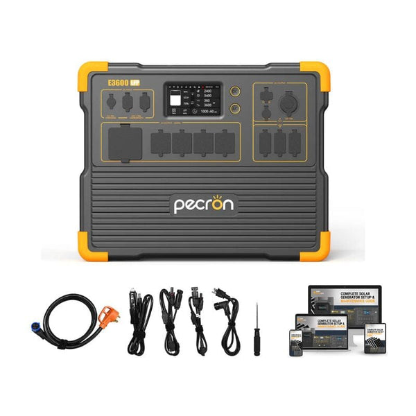 Pecron E3600 LFP Complete Solar Kit