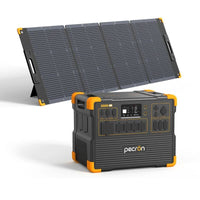 E3600LFP + PV300 Solar Panel