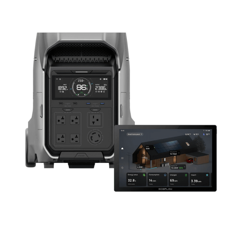 EcoFlow DELTA PRO 3 - 4,096Wh / 4,000W Portable Power Station + Choose Custom Solar Panel Bundle Option | 5-Year Warranty | Complete Solar Kit - ShopSolar: Complete Solar Kits + Lifetime Customer Support