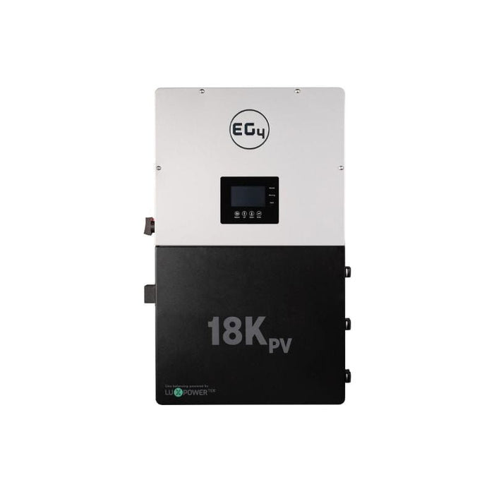 EG4 18k PV Hybrid Inverter | All-In-One Solar Inverter | 18000W PV Input | 12000W Output | 48V 120/240V Split Phase | EG4-18KPV-12LV - ShopSolar.com