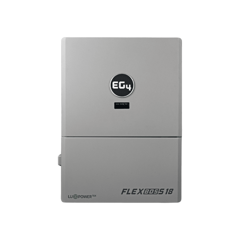 EG4 FlexBOSS18 13kW AC Hybrid Inverter | 48V Split Phase | 18kW PV Input - ShopSolar: Complete Solar Kits + Lifetime Customer Support