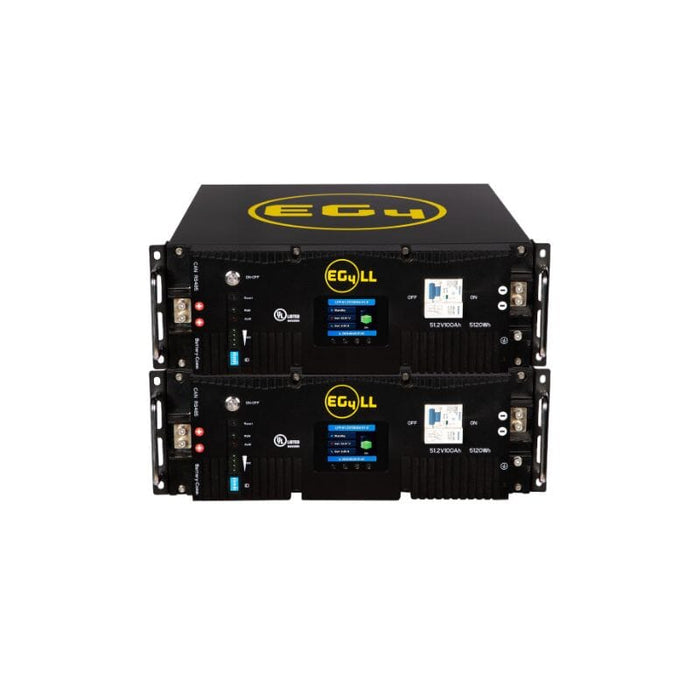 EG4®-LL-S 48V / 100AH Lithium Battery | 5.12kWh Server Rack Battery | 10-Year Warranty - ShopSolar.com