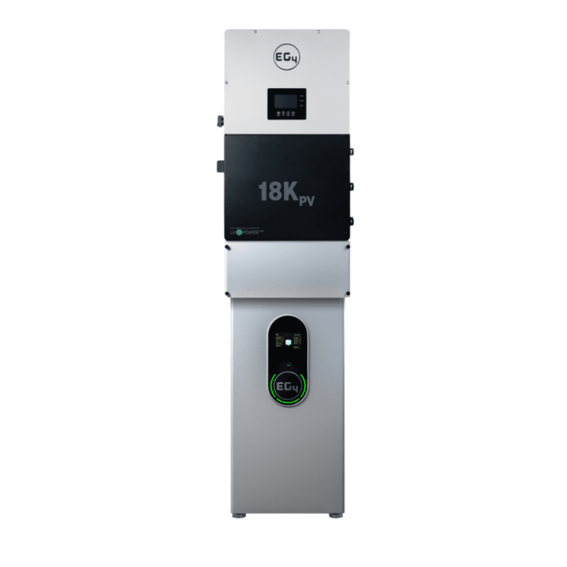 EG4 18K Battery Storage Bundle [14.3kWh-28.6kWh] | Indoor or Outdoor | Includes Conduit Box | 18,000W PV Input / 1,2000W AC Output | 10-Year Warranty - ShopSolar.com