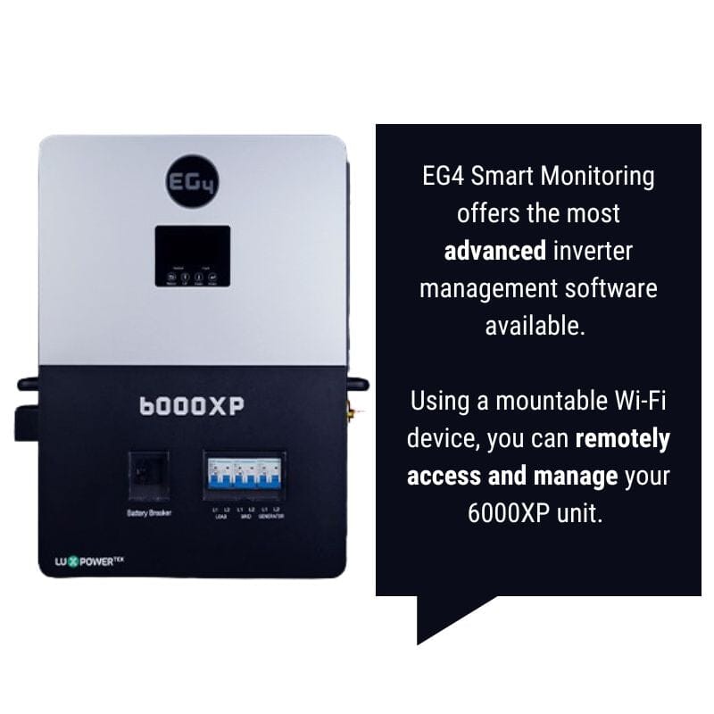 EG4 6000XP Inverter - ShopSolar: Complete Solar Kits + Lifetime