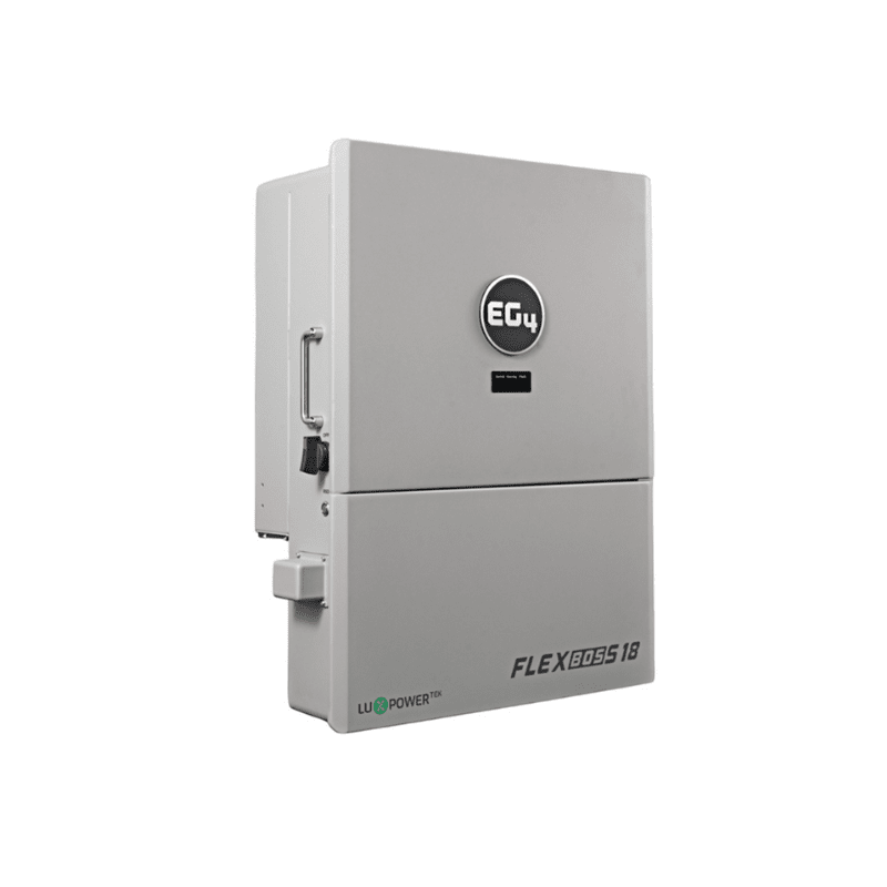 EG4 FlexBOSS18 13kW AC Hybrid Inverter | 48V Split Phase | 18kW PV Input - ShopSolar: Complete Solar Kits + Lifetime Customer Support
