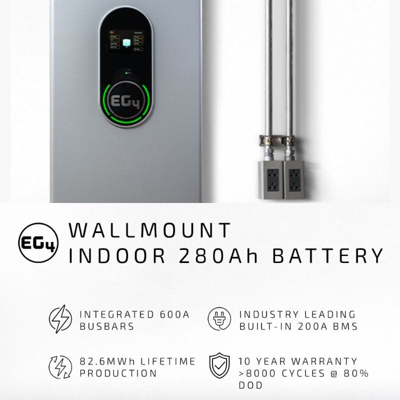 9.84kW Complete Solar Power System - 12,000W 120/240V [28.6kWh-30.72kWh Lithium Battery Bank] 24 x 410W Mono Solar Panels + Schematic [OGK-PRO]