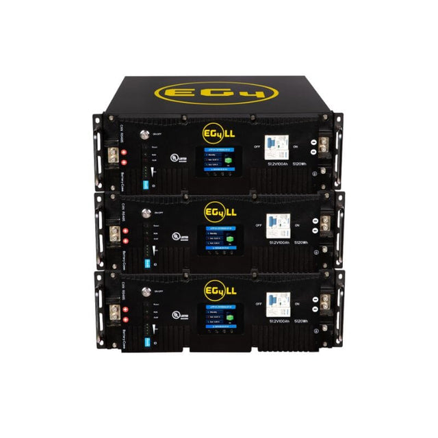 EG4®-LL-S 48V / 100AH Lithium Battery | 5.12kWh Server Rack Battery | 10-Year Warranty - ShopSolar.com