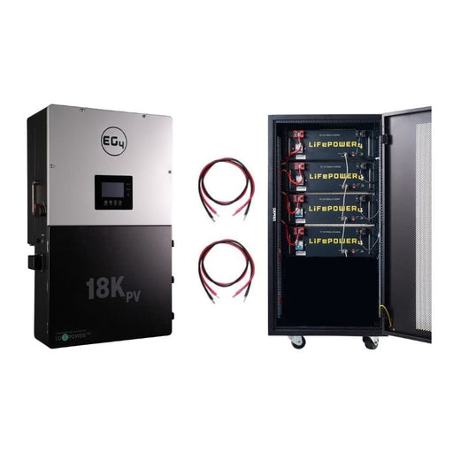 EG4 18KPV Hybrid Inverter System Bundle - [20.48 kWh - 61.44kWh] EG4 Lithium Powerwall