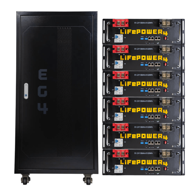 EG4 LifePower4 [V2] 48V 100AH Lithium Battery | 5.12kWh Server Rack Battery | UL Listed | Best Seller - ShopSolar.com