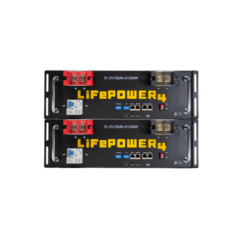 EG4 LifePower4 [V2] 48V 100AH Lithium Battery | 5.12kWh Server Rack Battery | UL Listed | Best Seller - ShopSolar.com