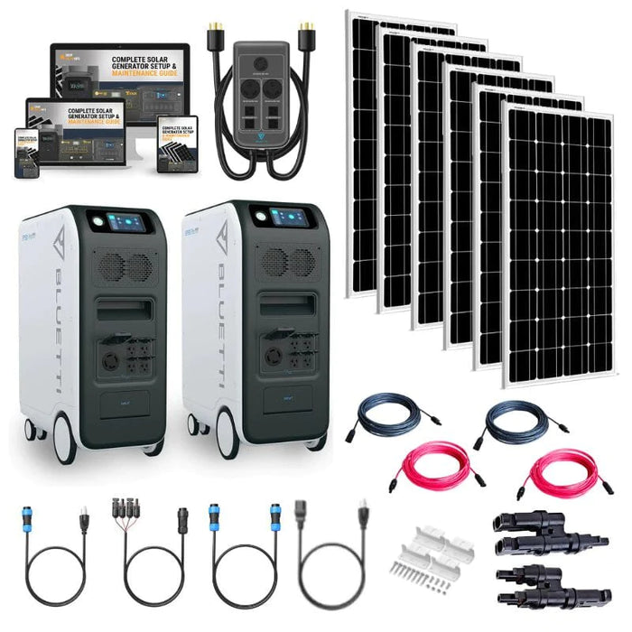Station d'énergie 220V solaire BLUETTI EP 500 PRO 3000W/5120Wh au meilleur  prix