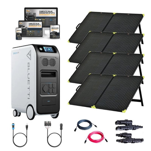 Bluetti AC500 10,000W/12,288Wh Solar Generator Kit