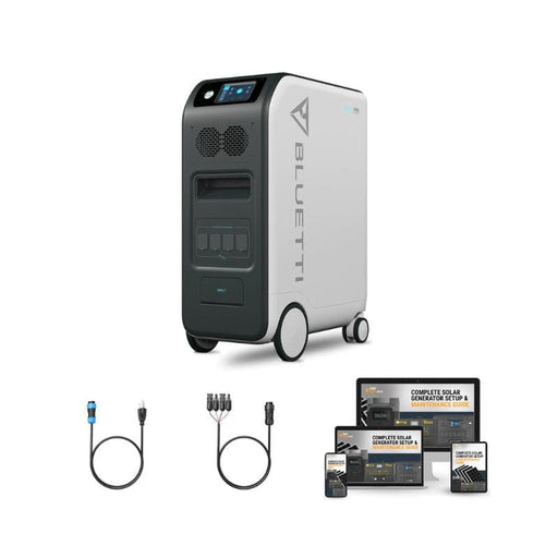 Bluetti [EP500] 5,100wH / 2,000W Portable Power Station + Choose Your Custom Bundle | Complete Solar Kit - ShopSolar.com