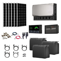 EcoFlow Power Kit - 3,600W 120V Output + [2kWh - 15kWh Lithium Battery Bank] + 400W - 2200W of Solar | Modular & Expandable + Choose Custom Bundle Option | Complete Solar Kit | 5-Year Warranty - ShopSolar.com