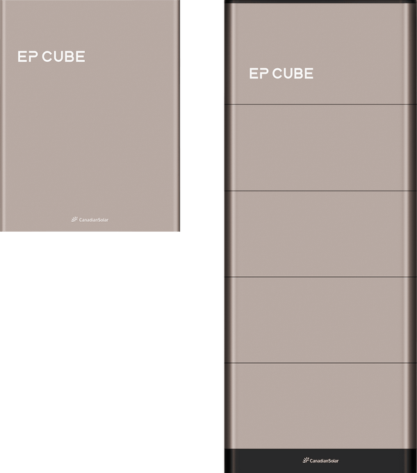 Canadian Solar EP Cube 2.0 All-In-One Solar Energy Storage System | 11.5kW 120/240V Output | 23kW Solar PV Input | 5 - 40kWh Battery Capacity | Service Entrance Rated