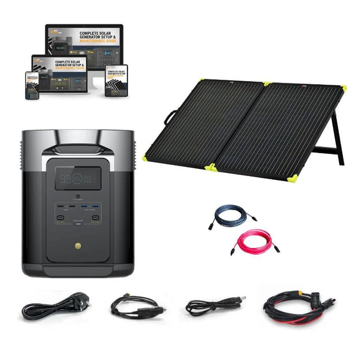 Kit Solar EcoFlow Delta 2 + Panel Plegable 400W