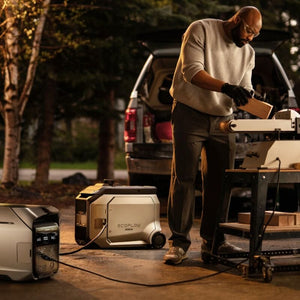 EcoFlow Dual Fuel Smart Generator 4000 | Gas or Propane | 4,000W AC Output | App Control & Monitoring | 5-Year Warranty
