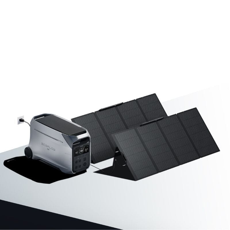 EcoFlow DELTA PRO 3 - 4,096Wh / 4,000W Portable Power Station + Choose Custom Solar Panel Bundle Option | 5-Year Warranty | Complete Solar Kit - ShopSolar.com