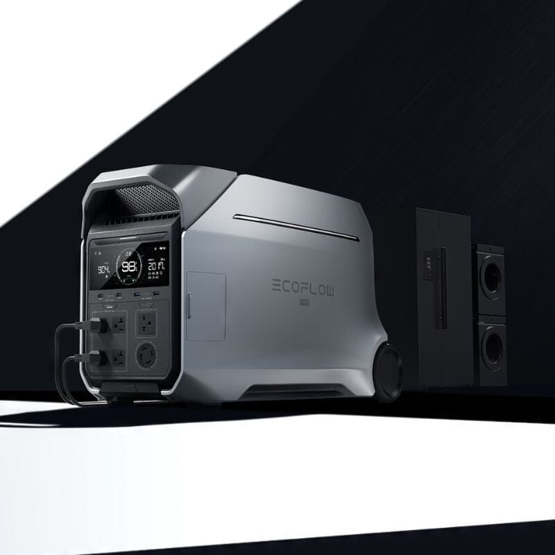 EcoFlow DELTA PRO 3 - 4,096Wh / 4,000W Portable Power Station + Choose Custom Solar Panel Bundle Option | 5-Year Warranty | Complete Solar Kit - ShopSolar.com