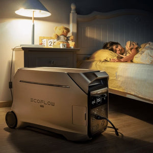 EcoFlow DELTA PRO 3 - 4,096Wh / 4,000W Portable Power Station + Choose Custom Solar Panel Bundle Option | 5-Year Warranty | Complete Solar Kit - ShopSolar.com