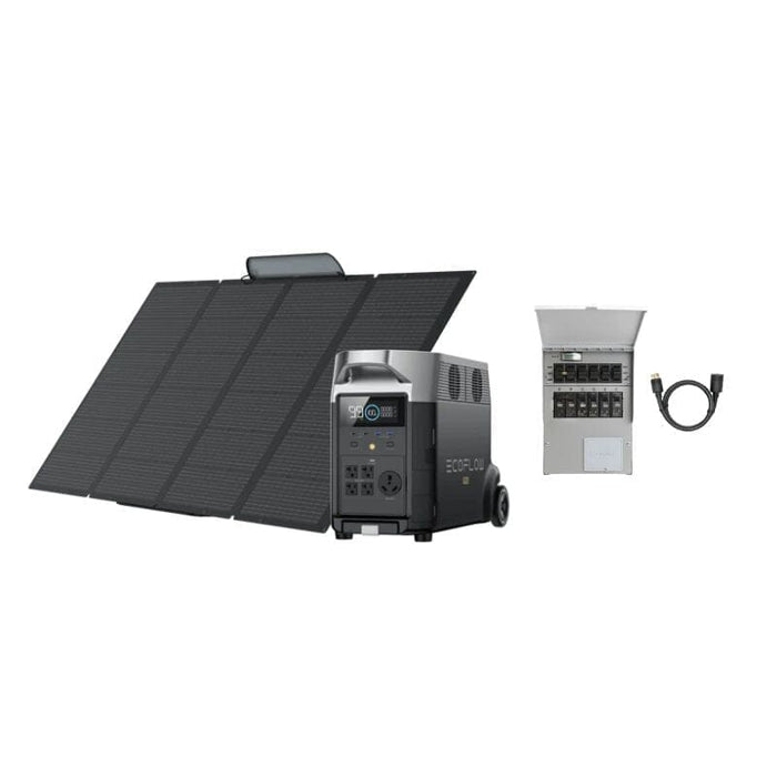 EcoFlow DELTA PRO 120V Solar Kits - 3,600Wh / 3,600W Portable Power Station + Choose Custom Bundle Option | Complete Solar Kit | 5-Year Warranty - ShopSolar.com