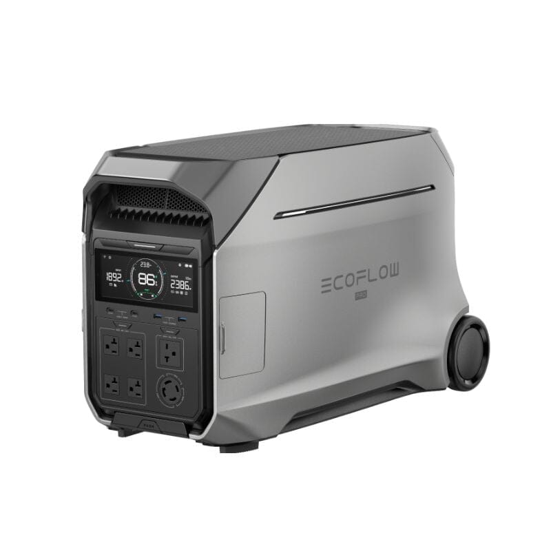 EcoFlow DELTA PRO 3 - 4,096Wh / 4,000W Portable Power Station + Choose Custom Solar Panel Bundle Option | 5-Year Warranty | Complete Solar Kit - ShopSolar.com