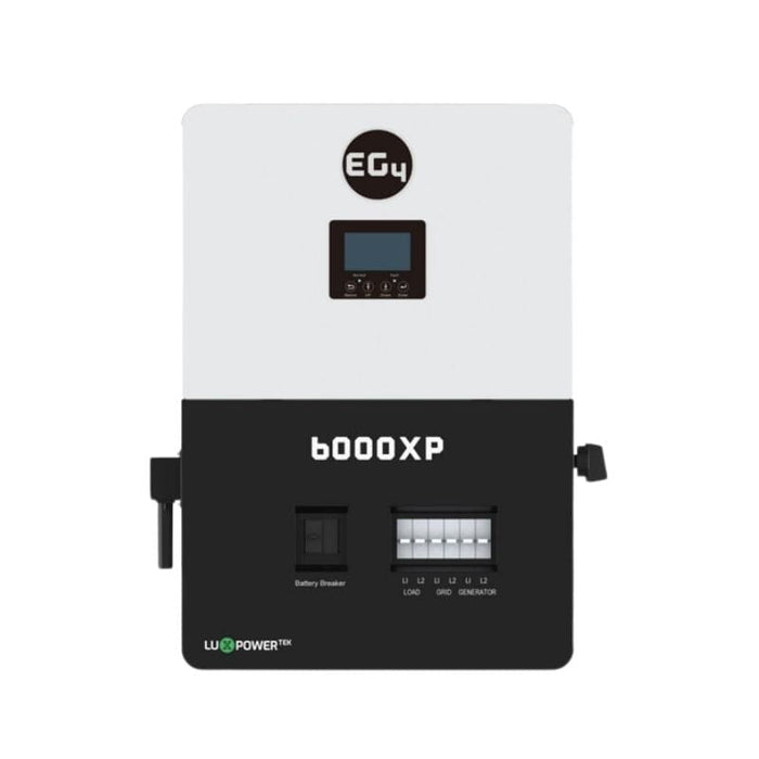 EG4 6K XP Off-Grid Inverter | 8,000W PV Input | 6,000W Output | 48V 120/240V Split Phase | All-In-One Solar Inverter - ShopSolar.com