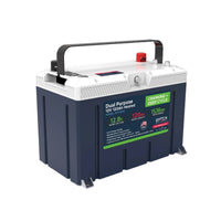 Epoch 12V 120Ah - Group 27 - Cranking & Deep Cycle Lithium Battery (Dual Purpose) - ShopSolar.com