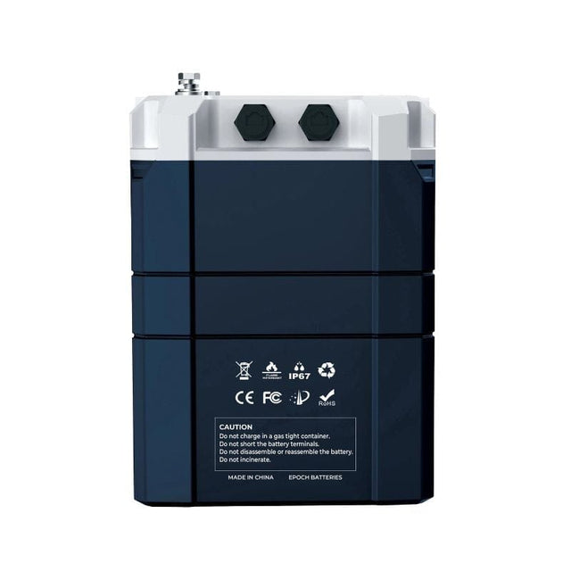 Epoch 12V 460Ah | Heated & Bluetooth & Victron Comms | LiFePO4 Battery - ShopSolar.com