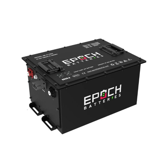 Epoch 48V 100Ah (Club Car) Lithium (LiFePO4) Golf Cart Battery - Complete Kit - ShopSolar.com