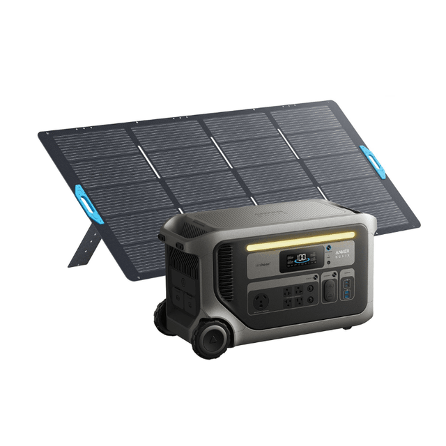 Anker SOLIX F3000 Portable Power Station | 3,072Wh / 3,600W | 2,400W Solar Input | Expandable to 12,288Wh | 5-Year Warranty - ShopSolar: Complete Solar Kits + Lifetime Customer Support