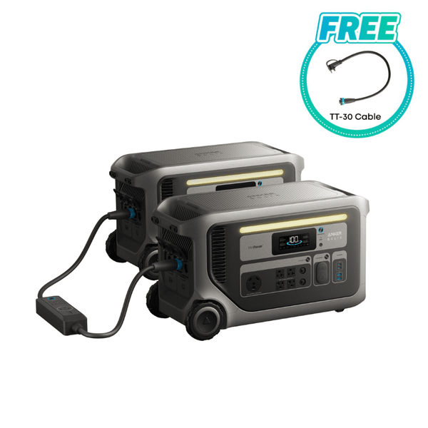 Anker SOLIX F3000 Dual Kits Complete Solar Kit