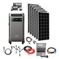 Anker F3800 + Transfer Switch + 6 x 200W Rigid Solar Panel