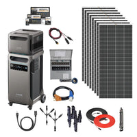 Anker F3800 + Transfer Switch + Exp. Battery + 8 x 200W Rigid Solar Panel