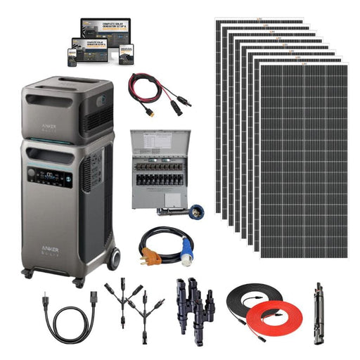 Anker F3800 Solutions: Gas Generator Replacement + Choose Your Custom Bundle | Complete Solar Kit - ShopSolar.com