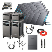 Anker SOLIX F3800 Home Power Solutions: Choose Your Custom Bundle | 5-Year Warranty | Complete Solar Kit