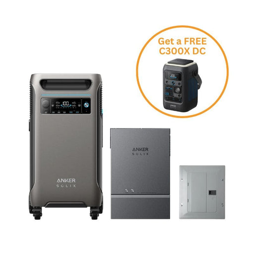 Anker SOLIX F3800 Accessory Bundles: 3,840Wh / 6,000W Power Station + Accessories | No Solar Panels | 5-Year Warranty