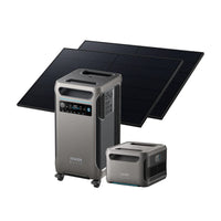 Anker SOLIX F3800 - 3,840Wh / 6,000W Solar Power Station | 120/240V + Choose Your Custom Bundle | Complete Solar Kit