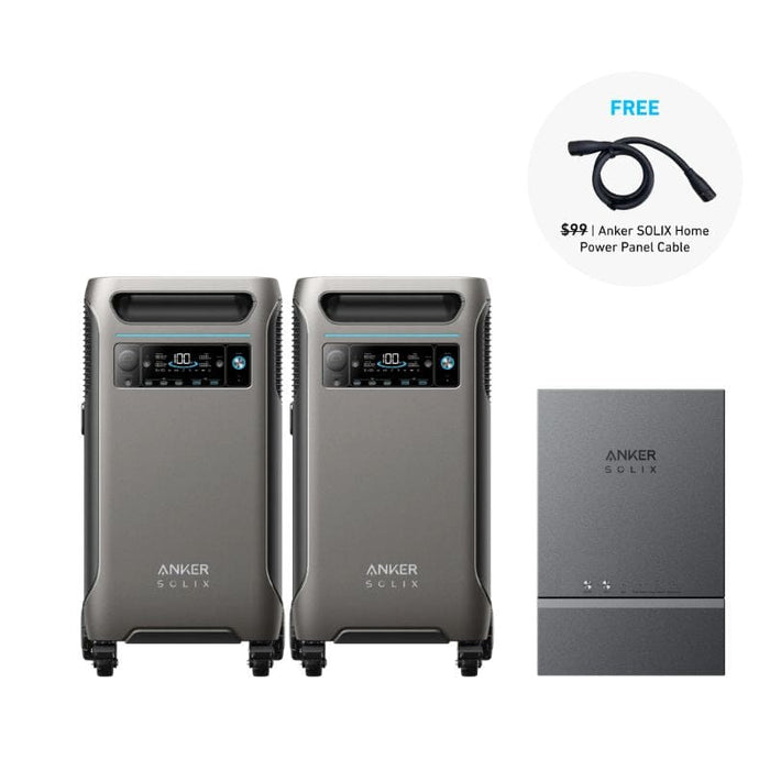 Anker SOLIX F3800 + Smart Home Power Kit | Solar Kit - ShopSolar.com