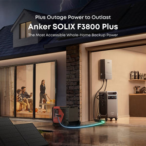 Anker F3800 [PLUS] - 3,840Wh / 6,000W Portable Power Station | 120V/240V Output | 3,200W Solar Input | Choose Your Bundle Option | 5-Year Warranty - ShopSolar: Complete Solar Kits + Lifetime Customer Support
