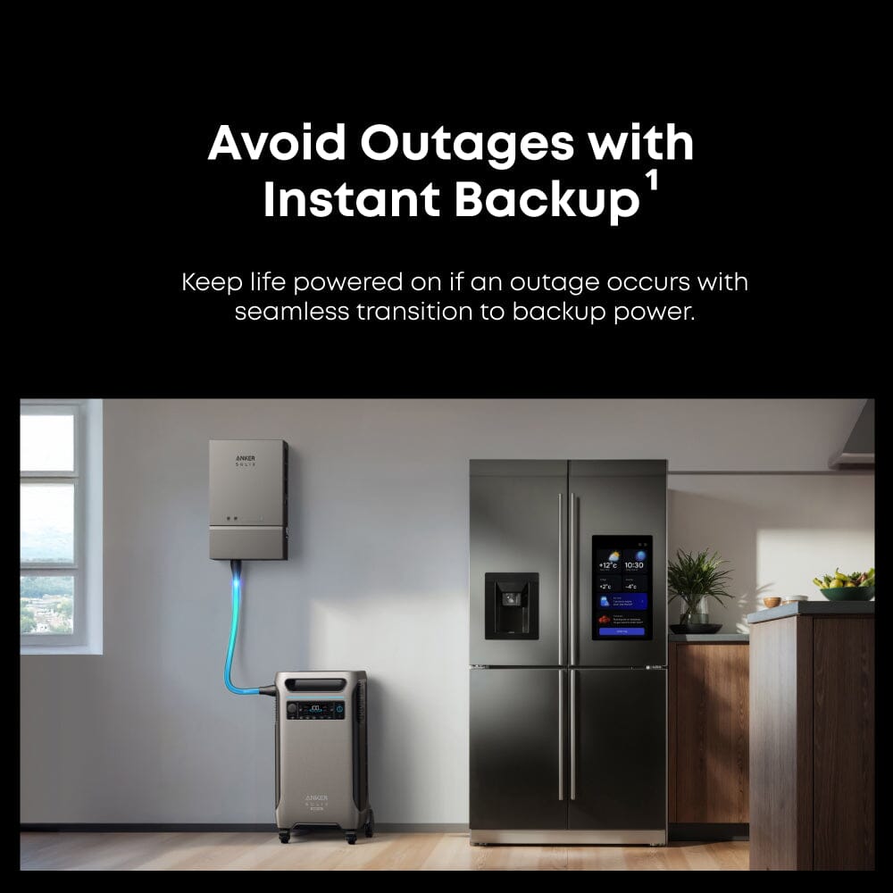 Anker F3800 [PLUS] - 3,840Wh / 6,000W Portable Power Station | 120V/240V Output | 3,200W Solar Input | Choose Your Bundle Option | 5-Year Warranty - ShopSolar: Complete Solar Kits + Lifetime Customer Support